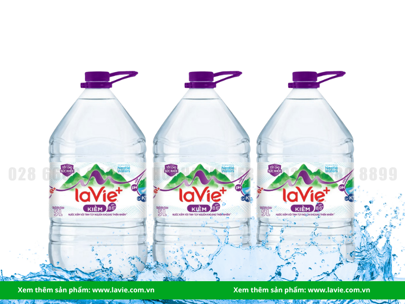 Đặt Nước LaVie Kiềm+ 02866591591 Giao Nhanh Tận Nơi Giá Tốt Tại TP.HCM