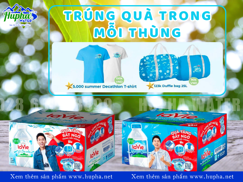 Đại lý nước suối LaVie nhanh chóng tại Quận 8