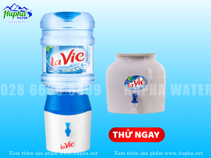 Chương trình đổi vỏ bình Lavie tiện lợi, tiết kiệm và bảo vệ môi trường