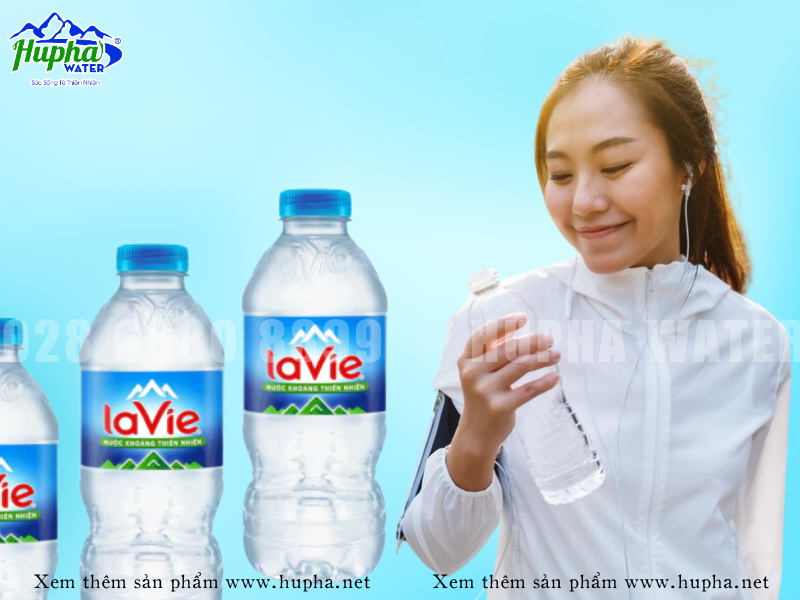 Nước bình Lavie được ưu chuộng tại đại lý nước uống HuPha Water (028) 6680 8899