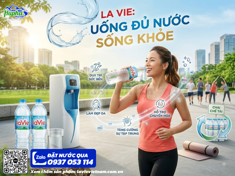 LaVie Kiềm+ Cho Văn Phòng – Lựa Chọn Nước Uống Tiện Lợi Cho Môi Trường Làm Việc Hiện Đại