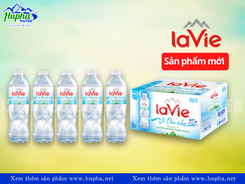  Nước khoáng LaVie – Chất lượng vượt trội, an toàn cho sức khỏe