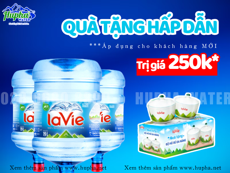 Bảng Giá Cập Nhật Mới Nhất Cho Bình Nước Lavie 19L và Lavie Viva 18.5L