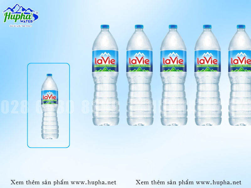 Nước Khoáng Lavie 1.5 Lít – Kích Thước Lý Tưởng Cho Nhu Cầu Hằng Ngày
