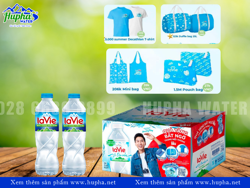 Đại lý nước suối LaVie chính hãng tại Quận 3
