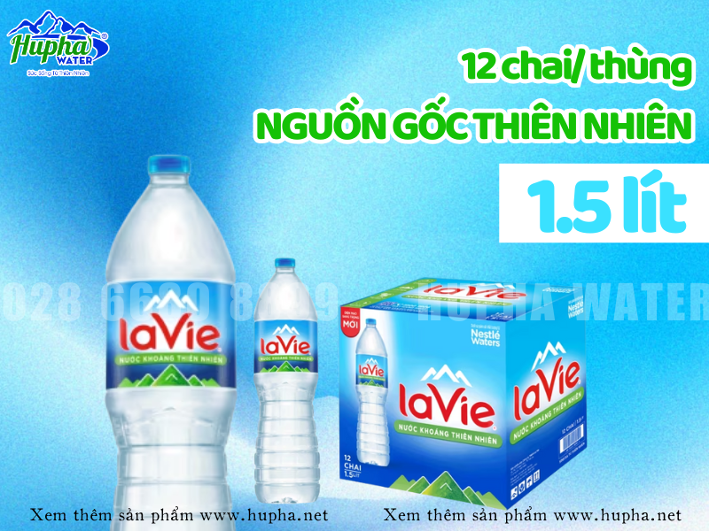 Sự tiện lợi, tiết kiệm chi phí của bình nước Lavie tại Gò Vấp (028) 6680 8899