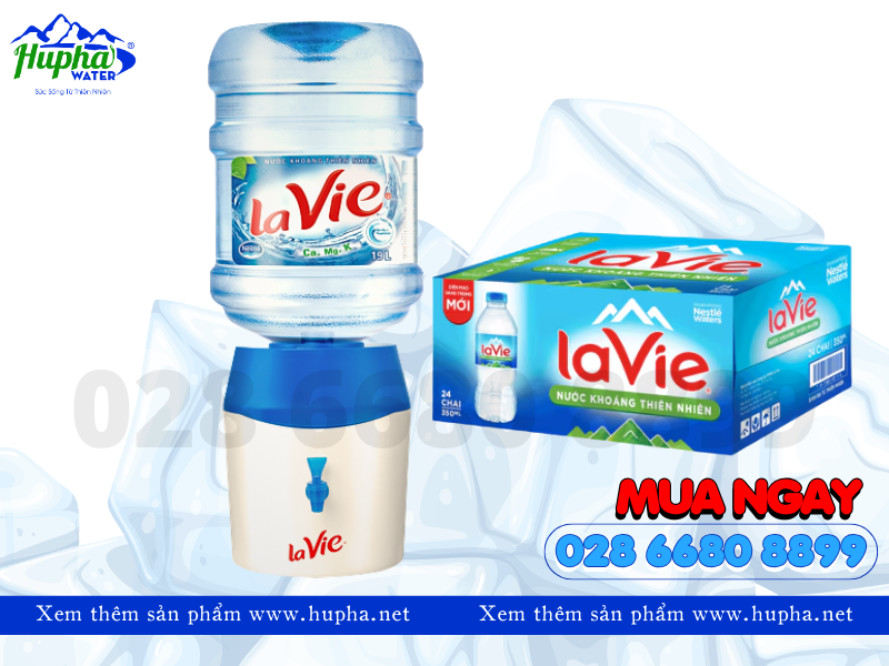 Địa chỉ đặt nước bình Lavie tại quận Gò Vấp - GIAO NHANH 24/7