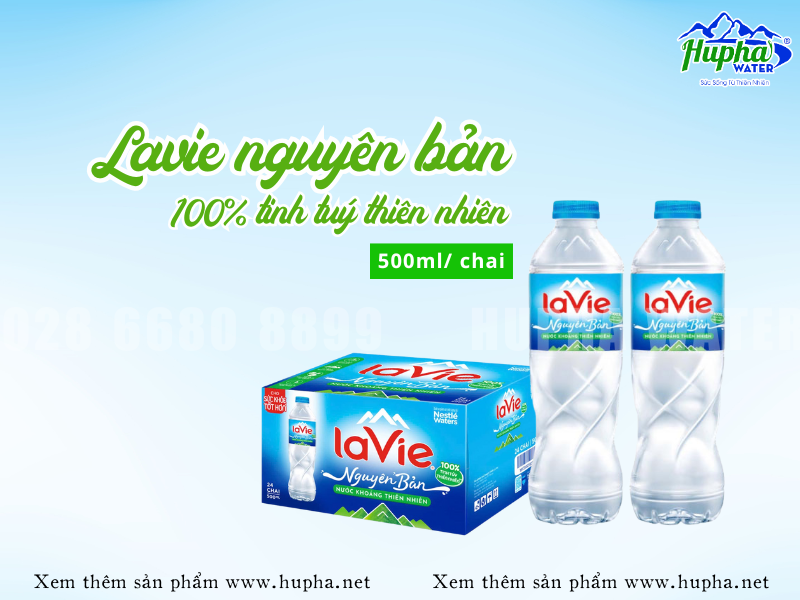 Lavie – Hơn cả nước khoáng, là người bạn đồng hành của sức khỏe
