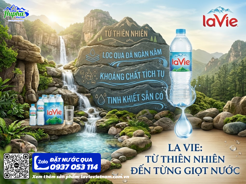 LaVie Kiềm+ Cho Doanh Nghiệp – Nước Uống Tiện Lợi Đáp Ứng Nhu Cầu Sử Dụng Hằng Ngày