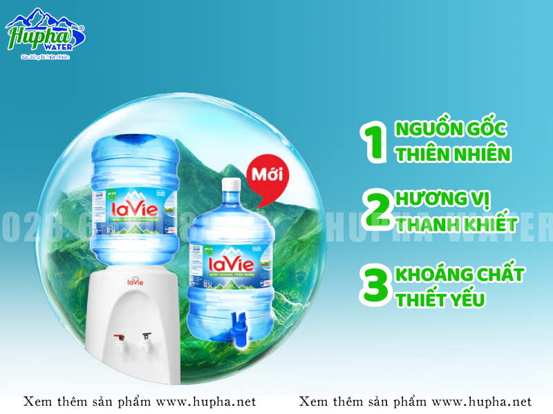 Chân Bình Nước Lavie Là Gì? Vì Sao Cần Dùng Chân Để Bình Lavie?