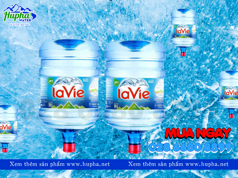 Nước LaVie chính hãng bình úp, bình vòi bạn đã tìm hiểu?