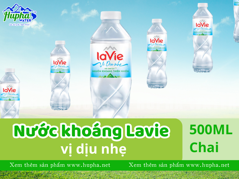 Cung cấp nước suối LaVie chất lượng tại Quận 2