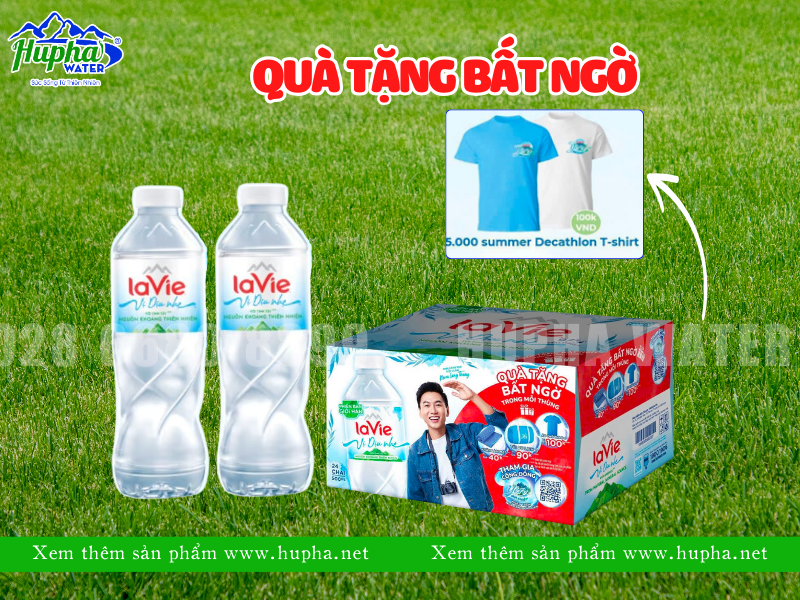 Đại lý phân phối nước suối LaVie tại Quận 6