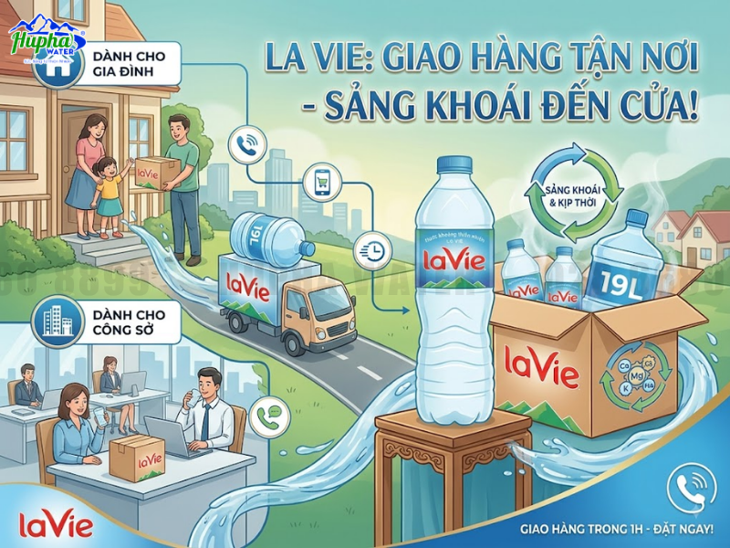 LaVie Kiềm+ Cho Trường Học – Nước Uống Tiện Lợi Đáp Ứng Nhu Cầu Học Sinh Và Giáo Viên