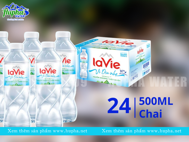 Đại lý nước uống chất lượng, phân phối sỉ và lẻ HuPha Water 