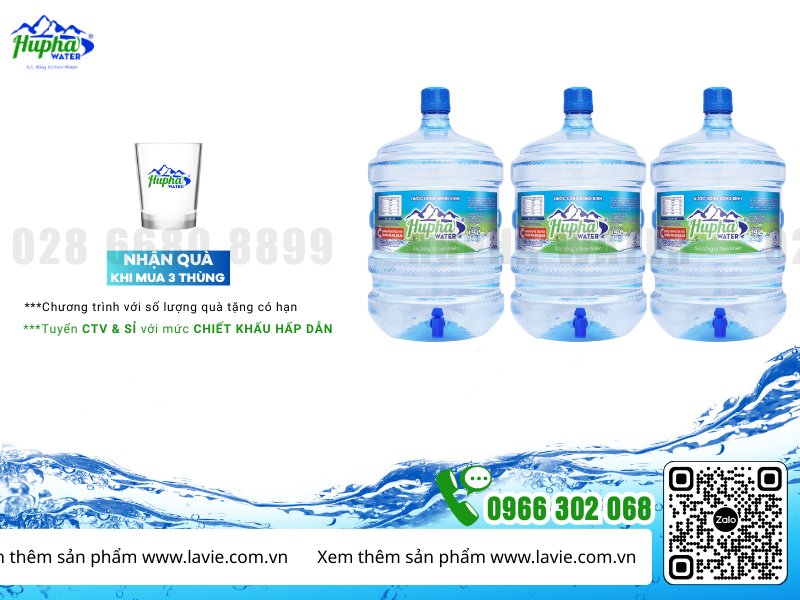 Liên Hệ Ngay HuPha Water – Nhà Cung Cấp Nước Uy Tín Qua Hotline 028 6680 8899