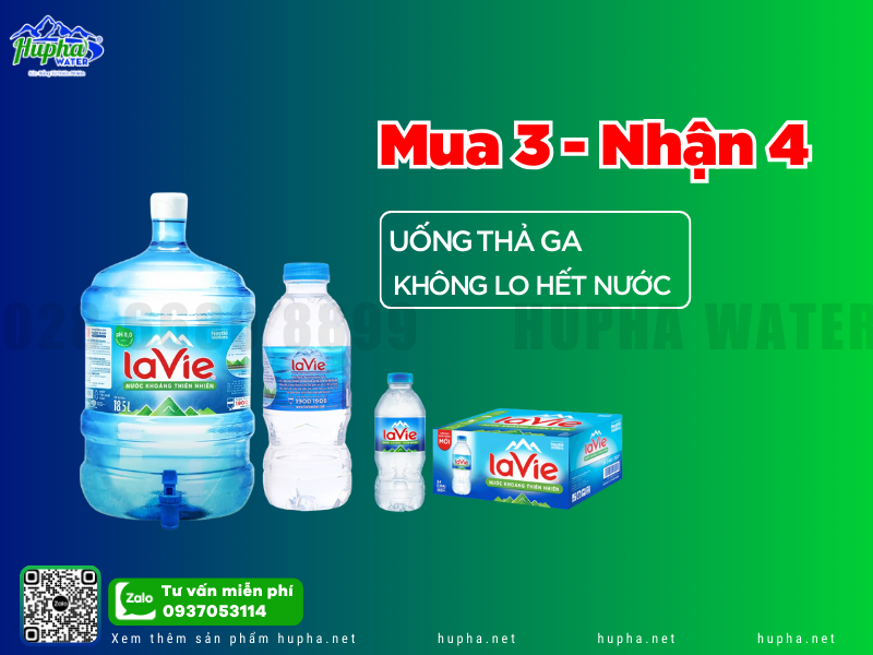 Bình Nước Lavie 19 Lít – Sự Lựa Chọn Hoàn Hảo Cho Gia Đình Việt
