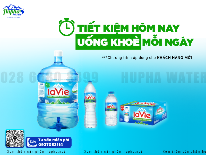 Vì Sao Lavie 5 Lít Là Giải Pháp Tiện Lợi Cho Gia Đình Nhỏ?