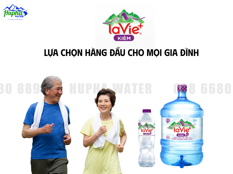 Các Loại Chai Nước LaVie Kiềm+ Chính Hãng Trên Thị Trường
