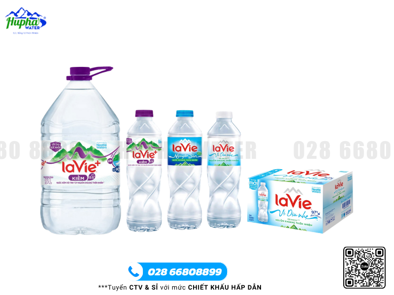 Các Loại Nước Khoáng LaVie Phổ Biến Hiện Nay Trên Thị Trường Việt Nam