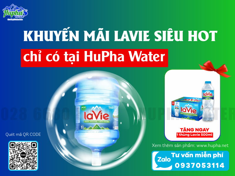 Nước Lavie Đóng Chai Nhỏ – Tiện Lợi, Gọn Nhẹ Cho Người Dùng Năng Động