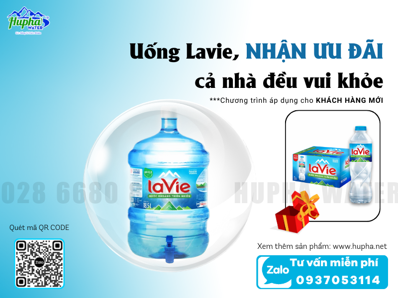 Nước Khoáng HuPha Water – Giải Pháp Nước Uống Tinh Khiết Cho Gia Đình Việt