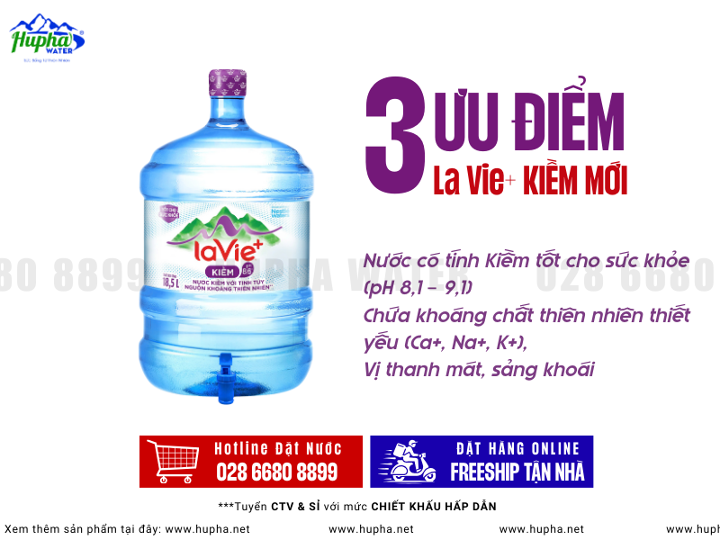 Mua Nước LaVie Số Lượng Lớn – Giá Sỉ Cạnh Tranh, Giao Nhanh | Gọi (028) 6680 8899