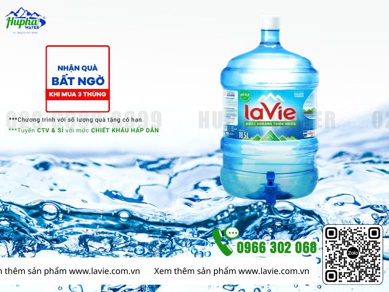 HuPha Water – Nhà Cung Cấp Nước Tin Cậy, Luôn Sẵn Sàng Qua Hotline 028 6680 8899