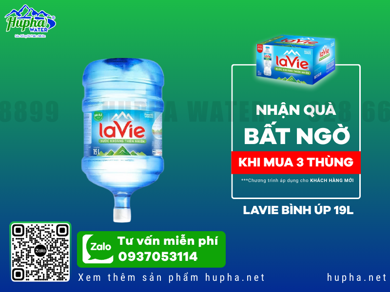 Tầm quan trọng của việc uống đủ nước khoáng Lavie mỗi ngày