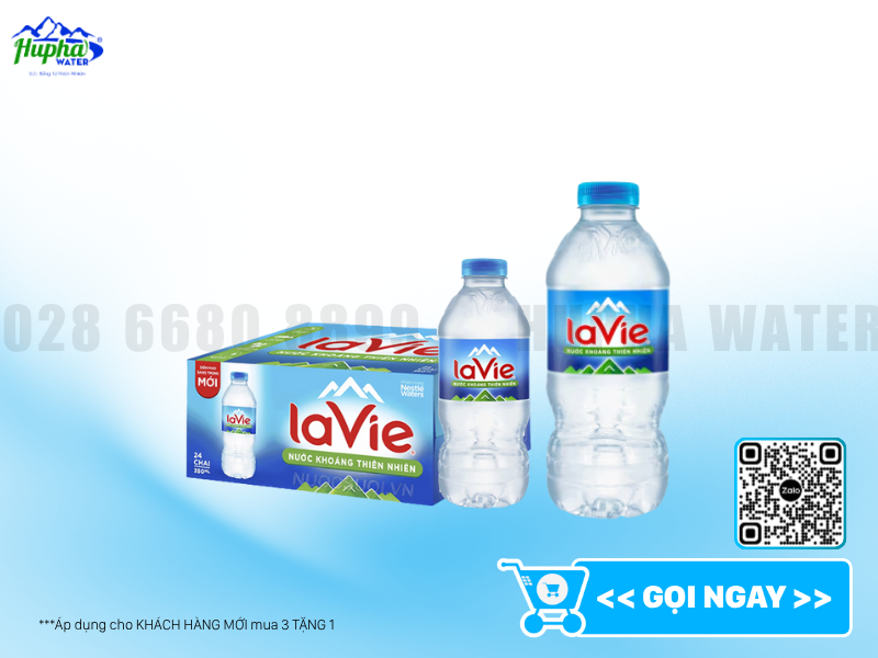 Dung Tích Chai Nước Lavie Phổ Biến – Lựa Chọn Phù Hợp Cho Bạn (028) 6680 8899
