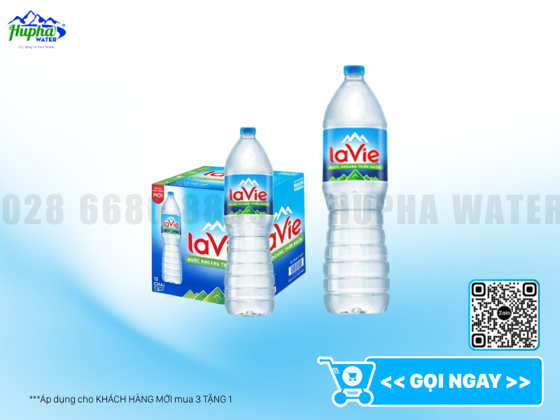 Nước Khoáng Lavie – Nguồn Nước Thiên Nhiên Tinh Khiết Cho Cơ Thể Mỗi Ngày
