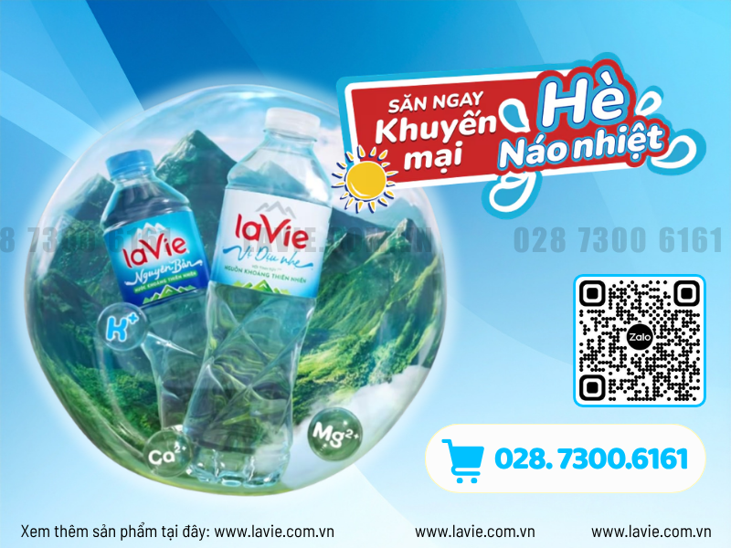 Vì Sao Combo Nước LaVie Tiết Kiệm Được Ưa Chuộng Trong Mùa Nắng Nóng?