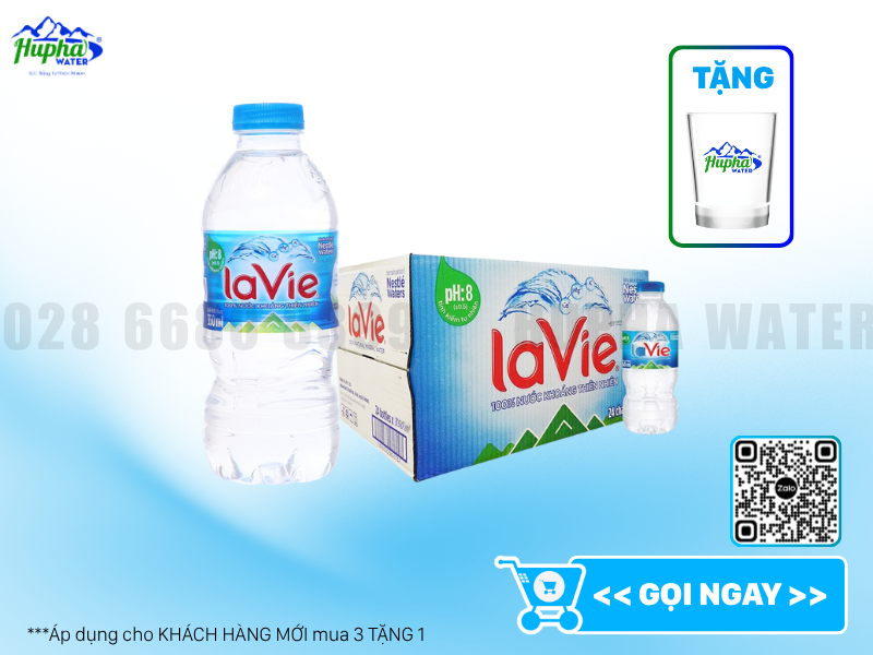 Nước Khoáng Lavie – Nguồn Nước Thiên Nhiên Tinh Khiết, Giàu Khoáng Chất Tốt Cho Cơ Thể