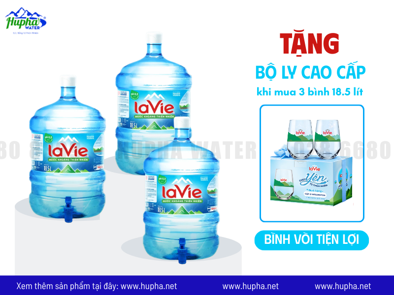 Nhu Cầu Cung Cấp Nước Khoáng LaVie 19L Tại TP.HCM Tăng Mạnh
