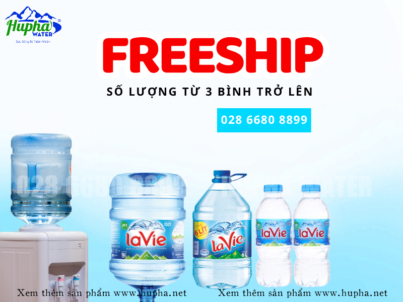 Lavie bình không vòi 19 lít - giao nhanh với mức giá cạnh tranh TPHCM