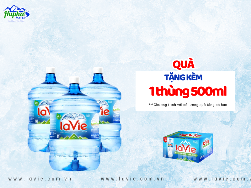 Đặt nước Lavie chính hãng, giá tốt, giao nhanh chóng tại Gia Định