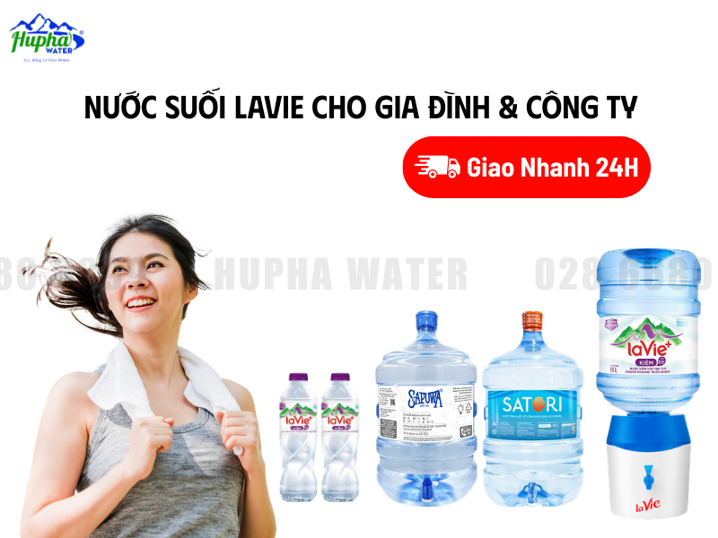 Vì Sao Nên Chọn Đại Lý Nước Khoáng LaVie Kiềm+ Uy Tín?