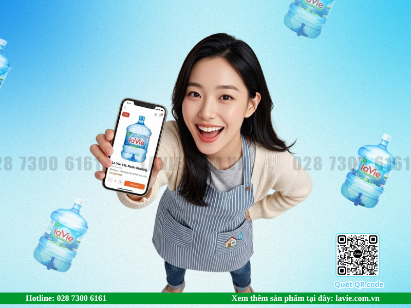 Khi khách hàng tìm “đại lý nước suối gần đây” – Nhu cầu không chỉ là mua nước mà là sự tiện lợi tức thì