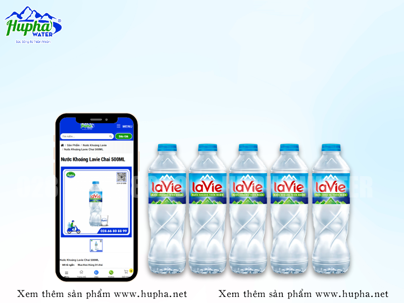 Giao nước đúng hẹn, hợp tác lâu dài với nước Lavie đóng bình, đóng chai tại TPHCM