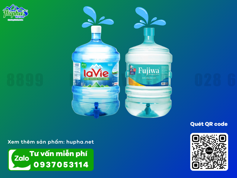 Nước suối thiên nhiên tinh khiết, đầy đủ khoáng chất Lavie - HuPha Water 028 6680 8899