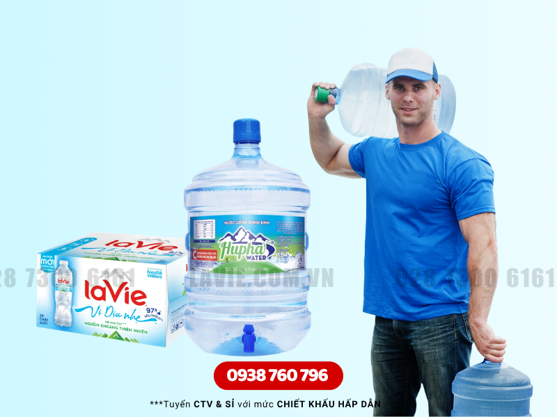 Đăng ký giao nước LaVie hàng tuần – Giải pháp “set một lần, dùng lâu dài” cho cuộc sống bận rộn