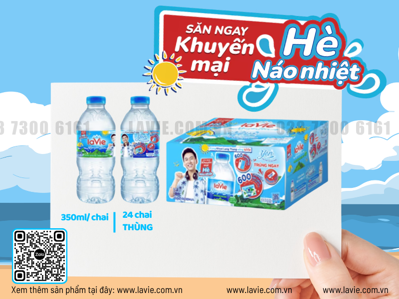 Deal Nước LaVie Mùa Hè – Nhu Cầu Tăng Cao, Cơ Hội Mua Giá Tốt Tại TP.HCM
