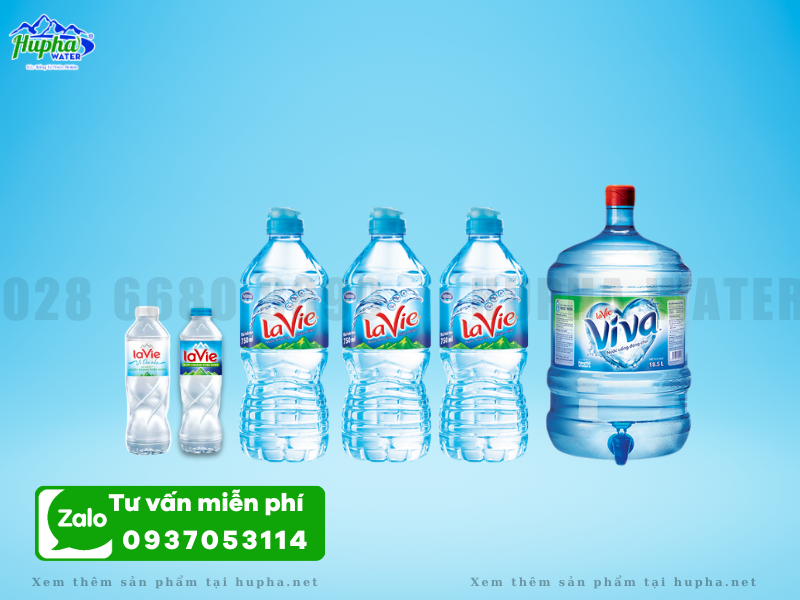 Dịch vụ giao nước khoáng an toàn HuPha Water (028) 6680 8899