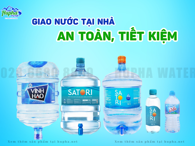 Dịch vụ giao nước nhanh chóng, ưu đãi hấp dẫn - Gọi ngay (028) 6680 8899