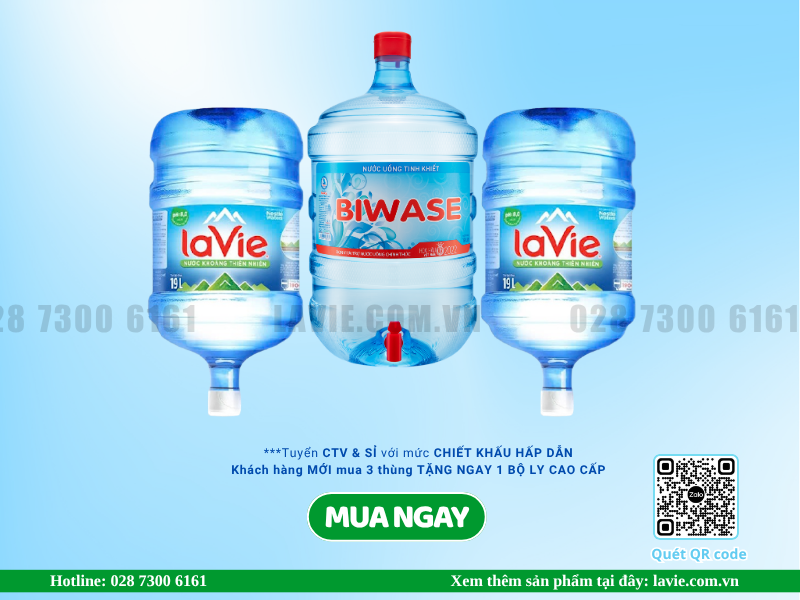Nước khoáng LaVie – Giải pháp nước uống sạch, tiện lợi cho cuộc sống hiện đại