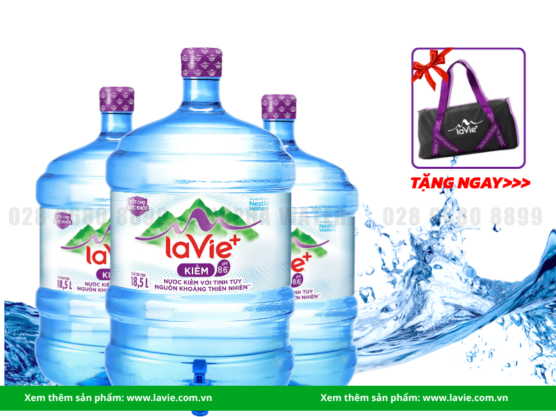 Giao Nước LaVie Kiềm+ Uy Tín Tại Gò Vấp Mang Đến Sự An Tâm Cho Khách Hàng