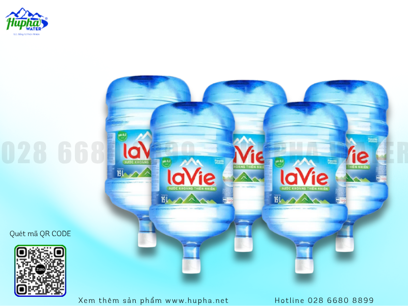 Giá bán nước khoáng Lavie 19l tại TP.HCM – Cập nhật mới nhất