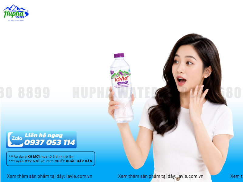 Giao Nước LaVie Kiềm+ Chính Hãng Cho Gia Đình Và Văn Phòng Giải Pháp Nước Uống An Toàn