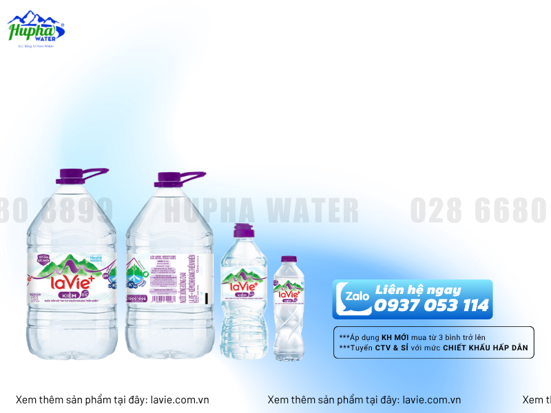 Giao Nước LaVie Kiềm+ Giá Rẻ, Giao Tận Nơi Mỗi Ngày Lựa Chọn Kinh Tế, Chất Lượng Và Bền Vững