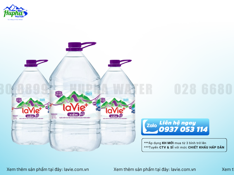 Hệ Thống Giao Nước LaVie Kiềm+ Tận Nơi Đáp Ứng Nhanh Mọi Nhu Cầu Từ Cá Nhân Đến Doanh Nghiệp